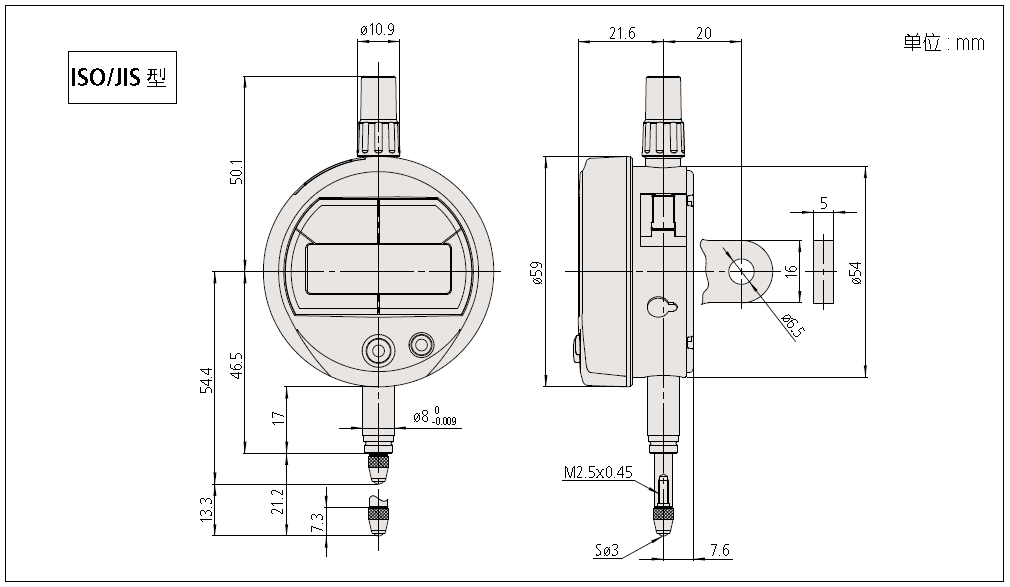 三丰内径表526-101 CG-10A